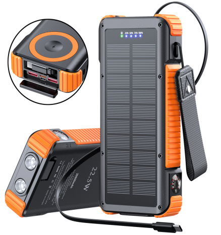 20000mAh solar power