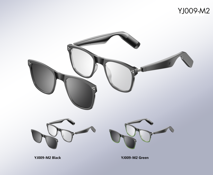 Magnet Dual Lenses Smart Glasses (YJ009-M2)