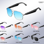 Pilot Metal Frame Smart Sunglasses (YJ007-K29)