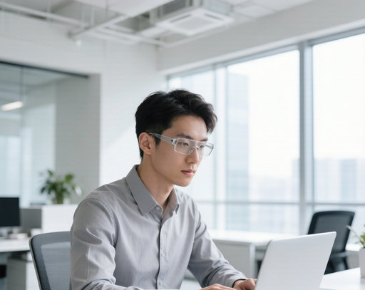 apple developing smart glasses concept office worker