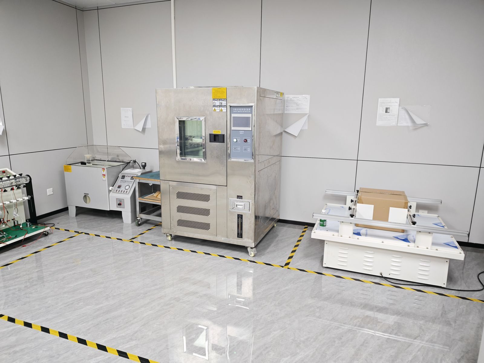 Environmental test chamber for high and low temperature testing in YHR Technology lab