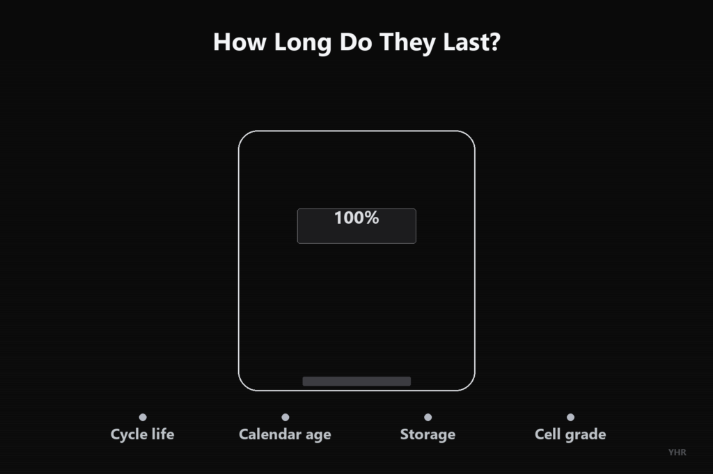 power bank cycle life and calendar age comparison